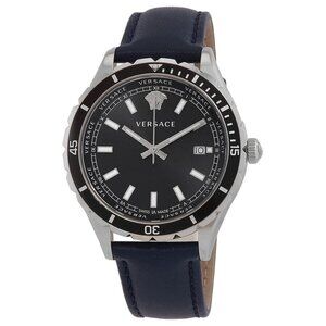 FX03052B NWT Versus By Versace Fashion Men's Quartz Steel Authentic Watch